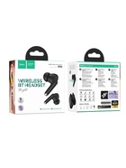 Наушники беспроводные Hoco EQ2, TWS, вакуумные, Bluetooth 5.3, 40/320 мАч, чёрные - Фото 9