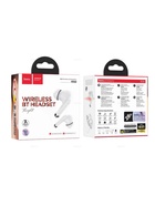 Наушники беспроводные Hoco EQ2, TWS, вакуумные, Bluetooth 5.3, 40/320 мАч, шумоподавление, белые - Фото 8