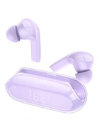 Наушники беспроводные Hoco EW39, TWS, вакуумные, Bluetooth 5.3, 30/300 мАч, шумоподавление, фиолетовые - Фото 5