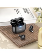 Наушники беспроводные Hoco EW34, TWS, вкладыши, Bluetooth 5.3, 30/250 мАч, чёрные - Фото 6