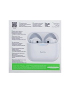 Наушники беспроводные Hoco EW34, TWS, вкладыши, Bluetooth 5.3, 30/250 мАч, белые - Фото 13