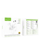 Наушники беспроводные Hoco EW30, TWS, вкладыши, Bluetooth 5.3, 30/300 мАч, белые - Фото 14