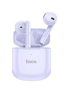 Наушники беспроводные Hoco EW19, TWS, вкладыши, Bluetooth 5.3, 25/300 мАч, фиолетовые - Фото 5