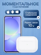 Наушники беспроводные Hoco EW10, TWS, вкладыши, Bluetooth 5.1, 30/300 мАч, белые - Фото 2