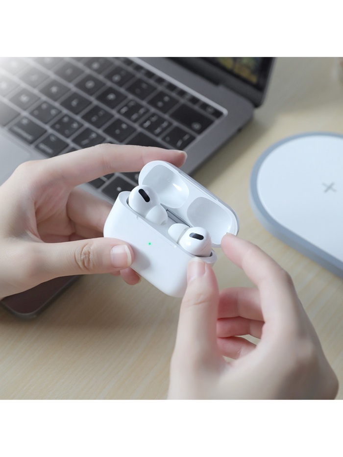 Наушники беспроводные Hoco EW05, TWS, вакуумные, Bluetooth 5.1, 30/400 мАч, шумоподавление, белые - Фото 1