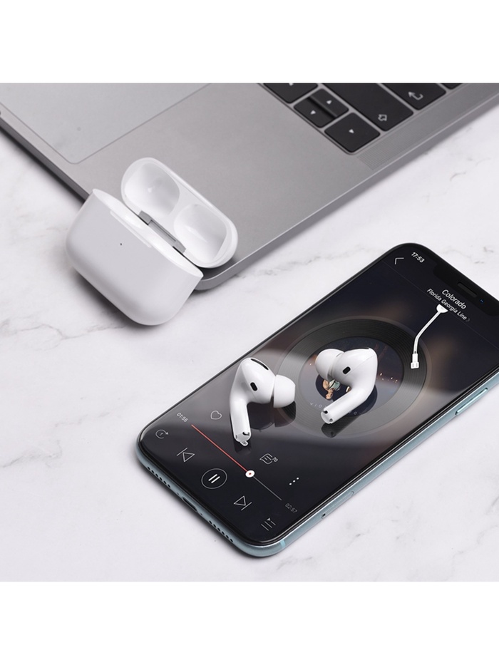 Наушники беспроводные Hoco EW04, TWS, вакуумные, Bluetooth 5.1, 30/400 мАч, шумоподавление, белые - Фото 1