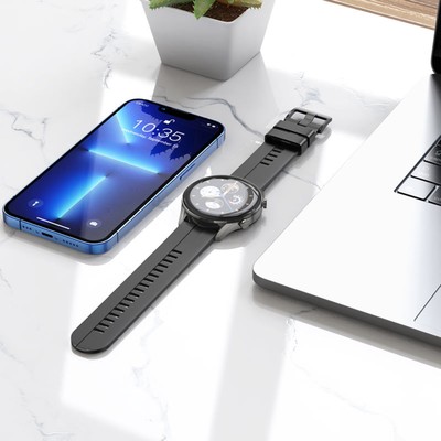 Смарт-часы Hoco Y7, 1.32, 360×360, BT5.0, 330 мАч, Lightning, чёрные