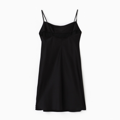 Сорочка ночная женская KAFTAN Black series, размер 52-54, чёрная