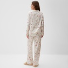 Пижама женская (рубашка, брюки) KAFTAN Spring, размер 40-42 - Фото 5