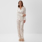 Пижама женская (рубашка, брюки) KAFTAN Spring, размер 40-42 - Фото 6