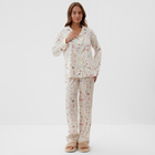 Пижама женская (рубашка и брюки) KAFTAN Spring р. 44-46 - фото 321751256