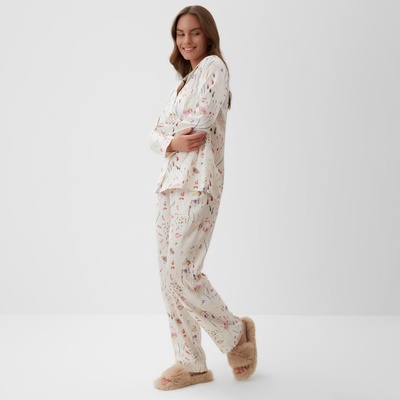 Пижама женская (рубашка, брюки) KAFTAN Spring, размер 52-54