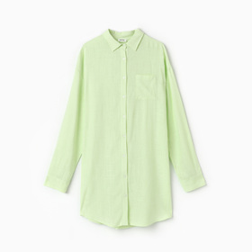Сорочка ночная женская KAFTAN Lime series, размер 48-50, зелёная
