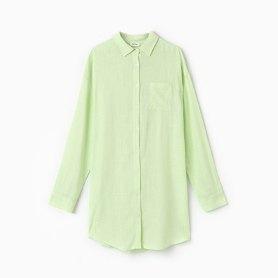 Сорочка женская KAFTAN Lime series, размер 48-50, зелёная