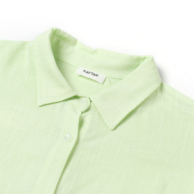 Сорочка женская KAFTAN Lime series, размер 48-50, зелёная