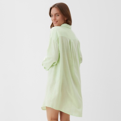 Сорочка женская KAFTAN Lime series, размер 48-50, зелёная