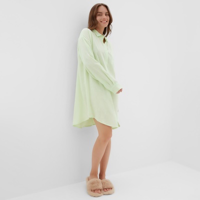 Сорочка женская KAFTAN Lime series, размер 48-50, зелёная