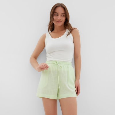 Шорты женские KAFTAN Lime series, размер 52-54, зелёные