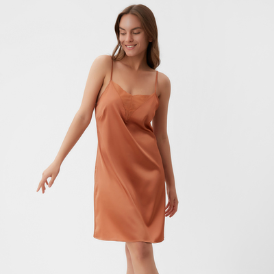 Сорочка ночная женская KAFTAN Terracotta, размер 52-54