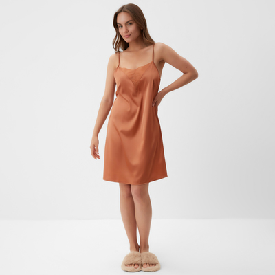 Сорочка ночная женская KAFTAN Terracotta, размер 52-54