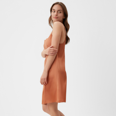 Сорочка ночная женская KAFTAN Terracotta, размер 52-54