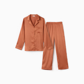 Пижама женская (рубашка и брюки) KAFTAN Terracotta р. 40-42