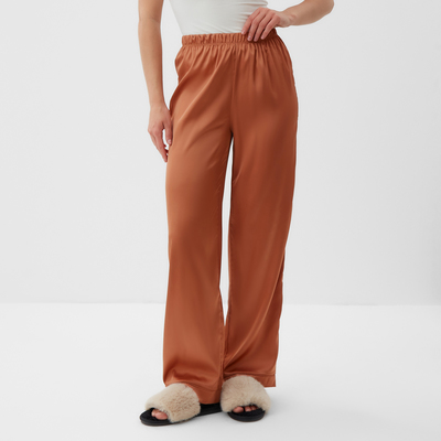 Брюки домашние женские KAFTAN Terracotta, размер 40-42