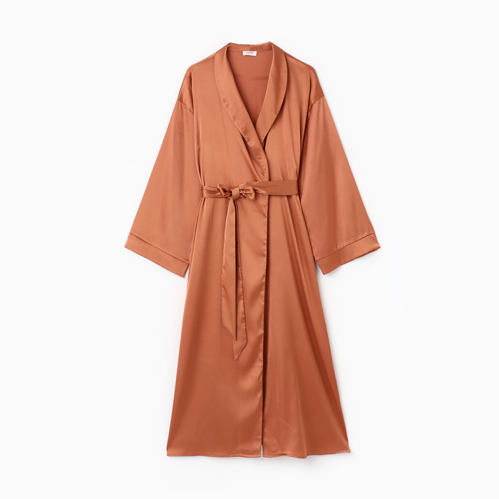 Халат домашний женский KAFTAN Terracotta, размер 48-50