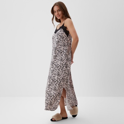 Сорочка ночная женская KAFTAN Leo, размер 44-46, розовая