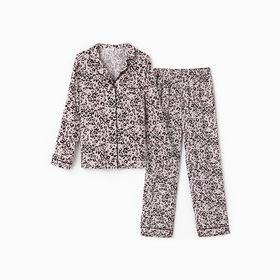 Пижама женская (рубашка и брюки) KAFTAN Leo р. 40-42, розовый