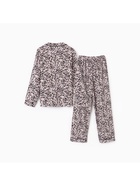 Пижама женская (рубашка, брюки) KAFTAN Leo, размер 48-50, розовая - фото 23574894