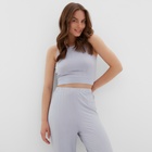 Пижама женская (майка и брюки) KAFTAN р. 40-42, голубой - фото 807893752