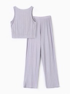 Пижама женская (майка и брюки) KAFTAN р. 44-46, голубой - фото 809413674