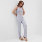 Пижама женская (майка и брюки) KAFTAN р. 52-54, голубой - фото 807893767