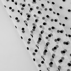 Сетка с флоком «Горох», 150 см, 1±0.2 м, белая - Фото 3