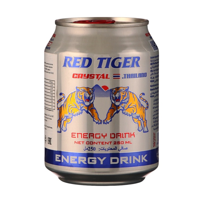 Энергетический напиток "RED TIGER" с газом 250 мл