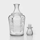 Набор стеклянный для напитков «Кардинал», 7 предметов: графин 500 мл, стопки 50 мл, подарочная упаковка - Фото 3