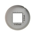 Измерительная лупа Veber 8011, 10х, диаметр 25 мм, светодиодная подсветка - Фото 4