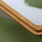 УЦЕНКА Органайзер для хранения «MIRROR», с зеркалом, 4 секции, 18×13×5 см, коричневый/белый - Фото 11