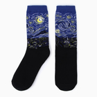 Носки унисекс "Звездная ночь" Винсент ван Гог, размер 35-42 - фото 321752035
