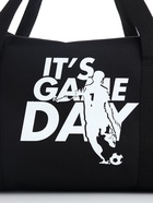 Сумка спортивная на молнии TEXTURA, с подкладкой, длинный ремень, с принтом, маленький размер, чёрная - Фото 9