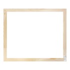 Рама для картин (зеркал) дерево 50x60 см профиль 13x36 мм №1 неокрашенное дерево,Calligrata - фото 24558355