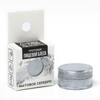 Кандурин плотный «Матовое серебро» для шоколада и капкейков, 2 г. - фото 9154809