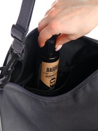 Сумка спортивная на молнии TEXTURA, с подкладкой, длинный ремень, с принтом, маленький размер, серая - Фото 11