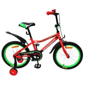 Велосипед 14" AVENGER SUPER STAR, цвет красный/чёрный
