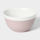 Миска, 1,2 л, 17×10 см, цвет МИКС - фото 24653153