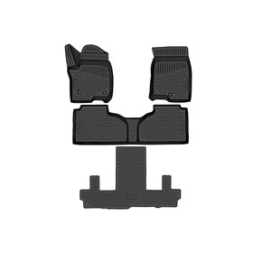 Коврики 3D в салон для Chevrolet Tahoe (V), 2020-, внедорожник, раздельные сид. 2 ряда, 4 шт. США