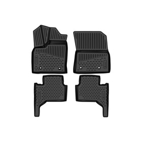 Коврики 3D в салон для Lexus LX600 (IV), 2021-, VIP, для капитанских сидений, 4 шт