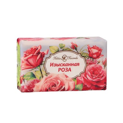 Туалетное мыло Невская косметика роза, 180 г