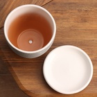 Горшок цветочный "Виченца", серый рельеф 1,4 л - фото 24625363